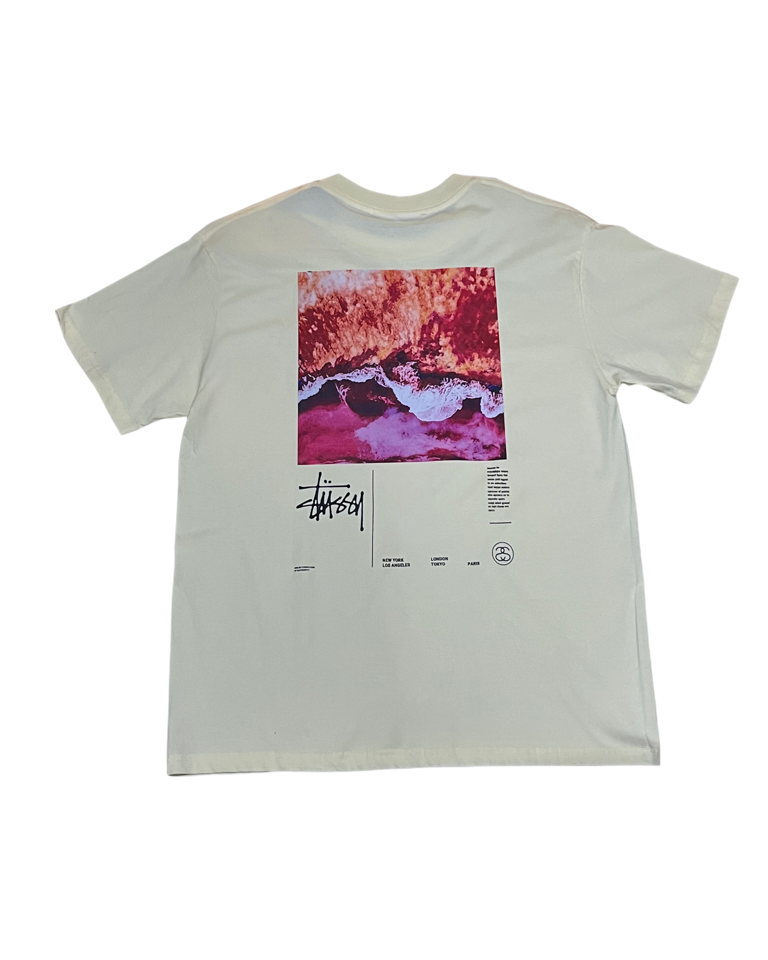 Stüssy Ocean Dream T-Shirt-Light Yellow