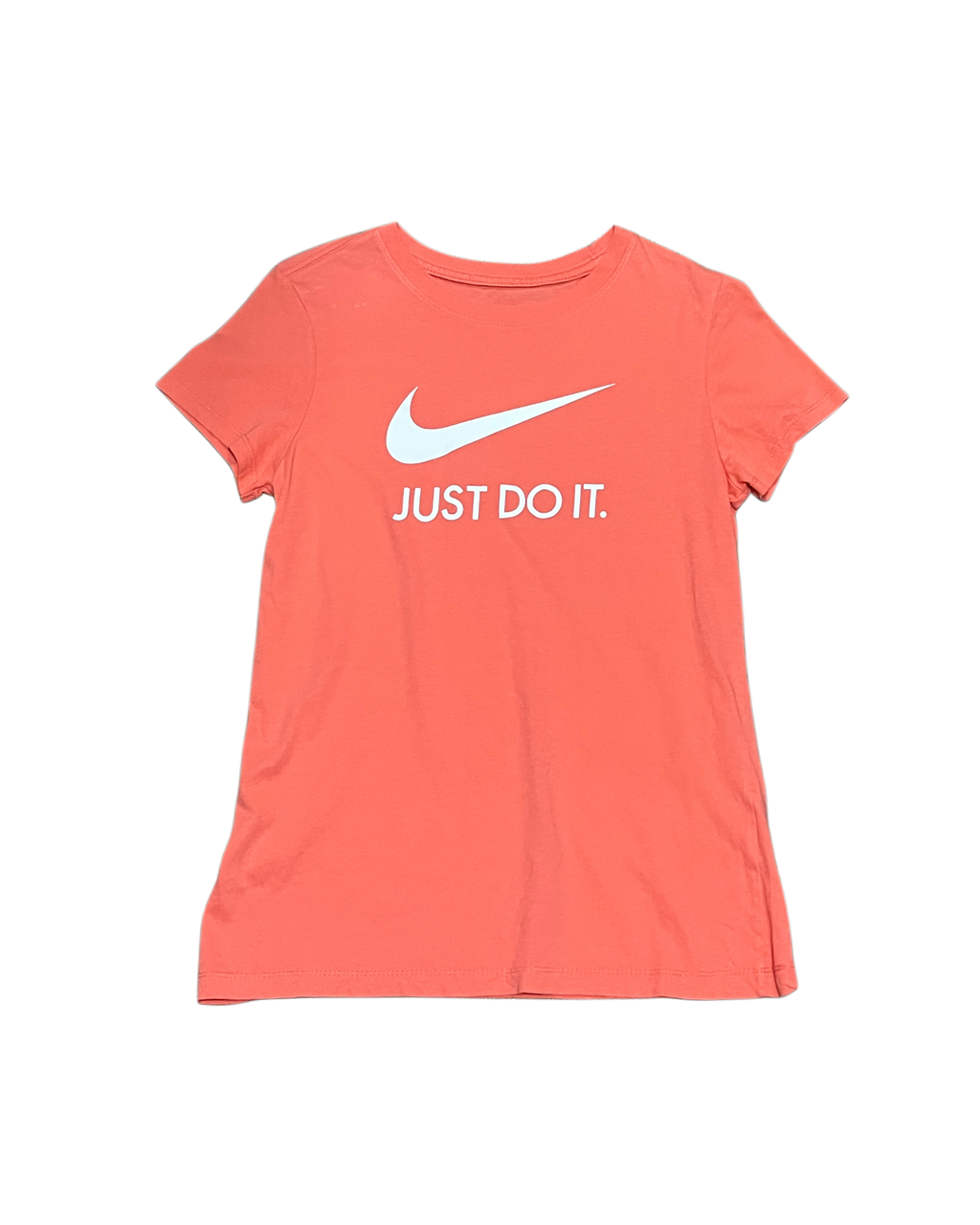Nike "Just Do It" Swoosh Tee - Coral/Salmon