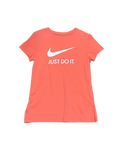 Nike "Just Do It" Swoosh Tee - Coral/Salmon