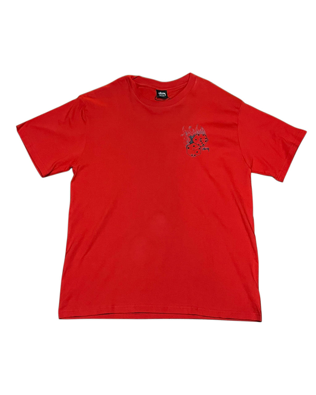 Stüssy Fire Dice T-Shirt -Red