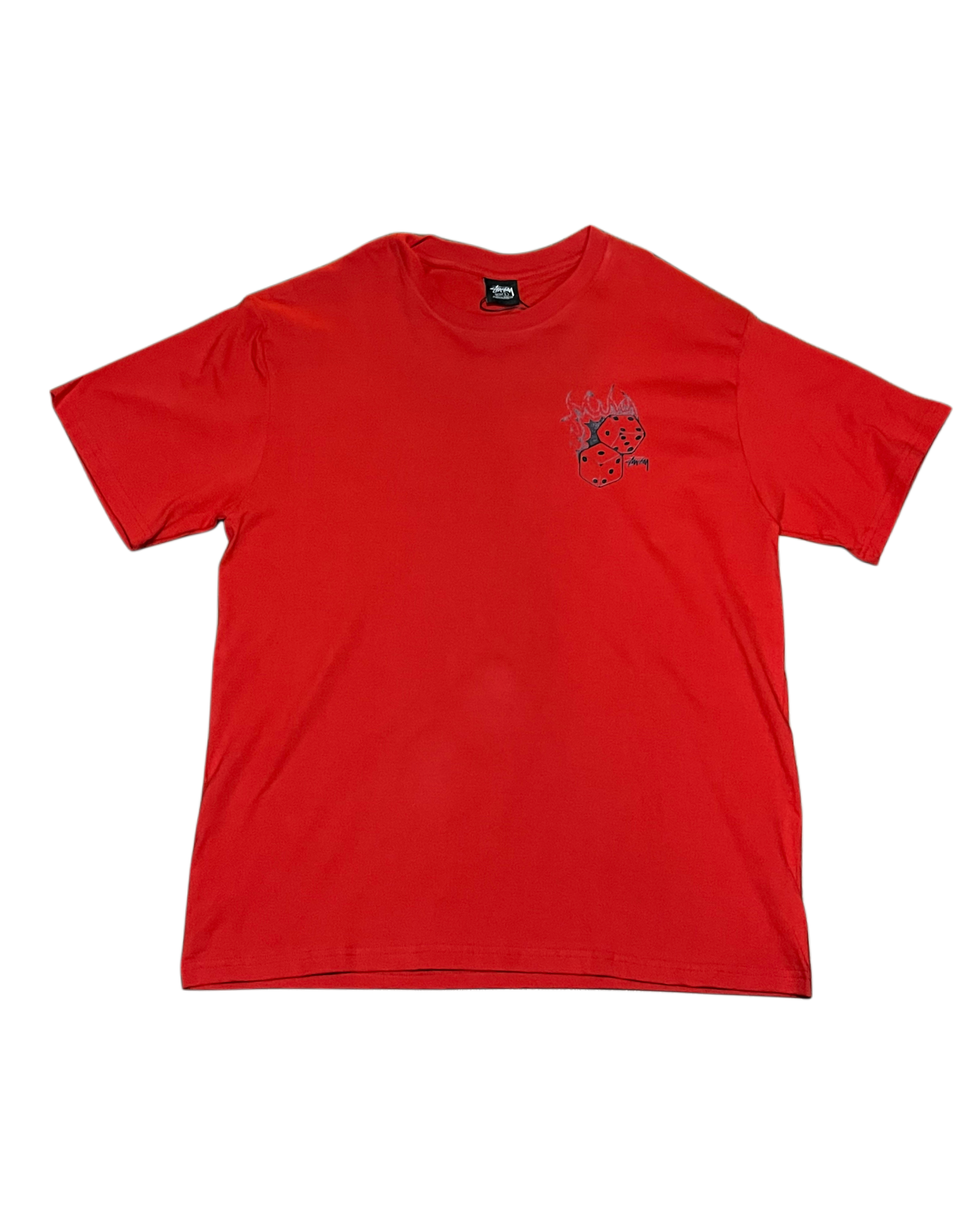 Stüssy Fire Dice T-Shirt -Red