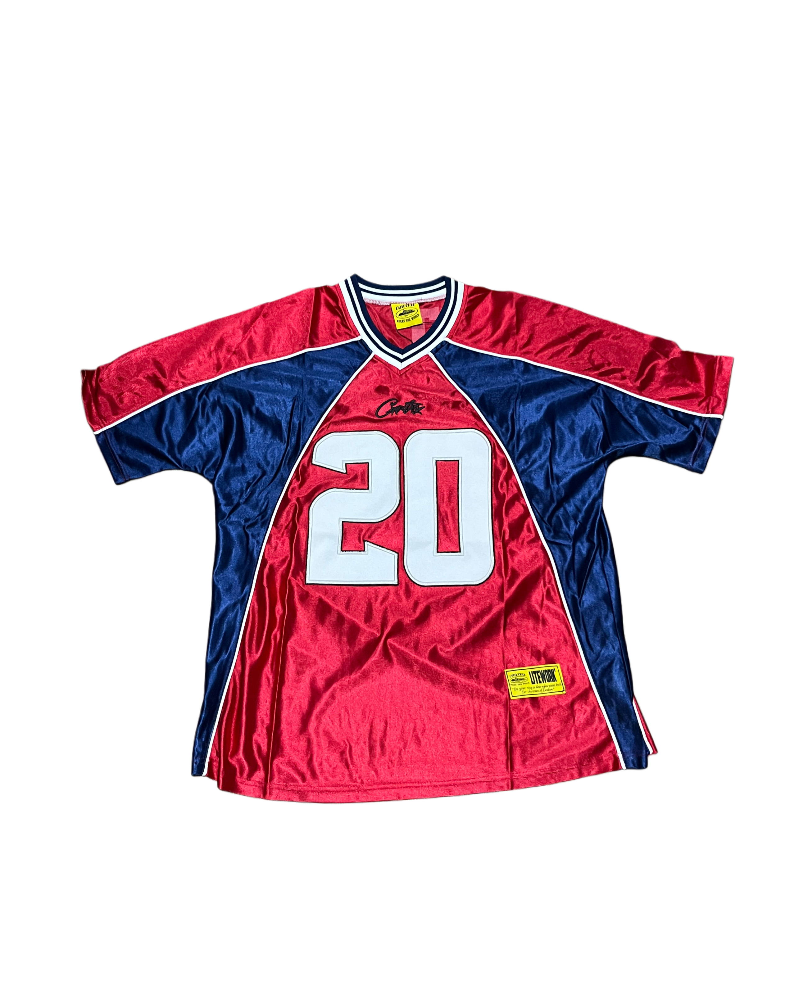 Corteiz Oversized Jersey Red Blue
