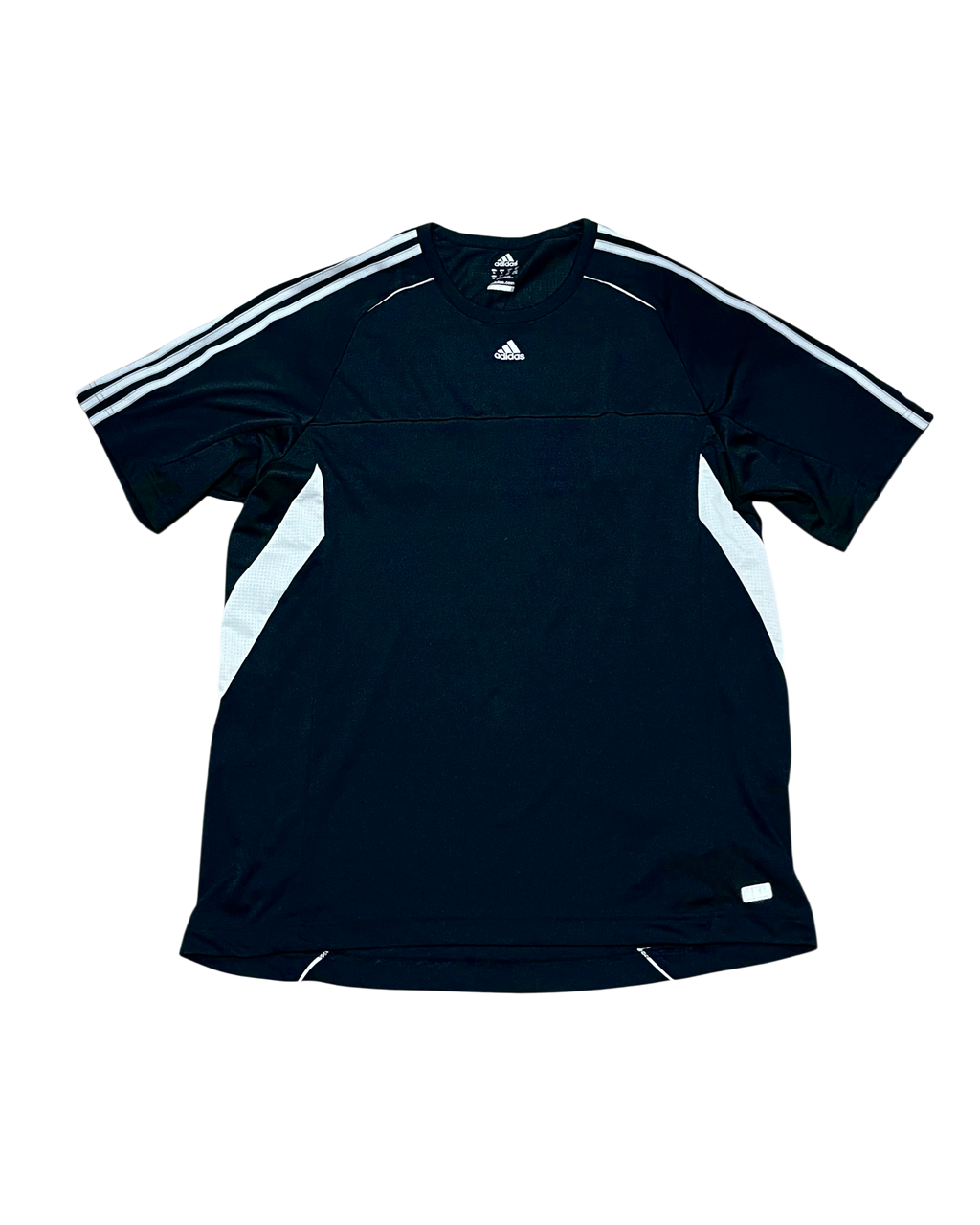 Adidas 3-Stripes Panel Training Tee - Black