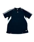 Adidas 3-Stripes Panel Training Tee - Black