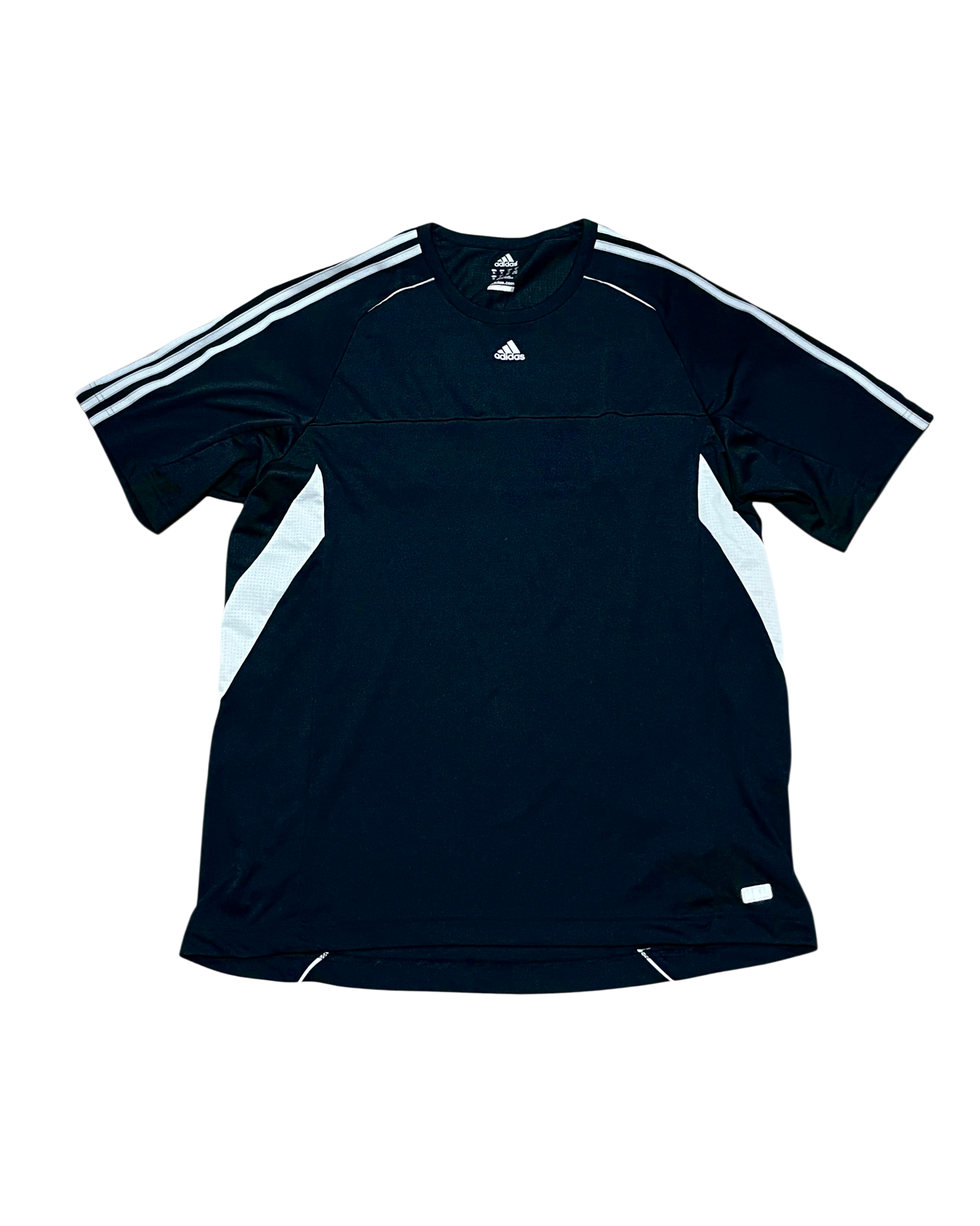 Adidas 3-Stripes Panel Training Tee - Black