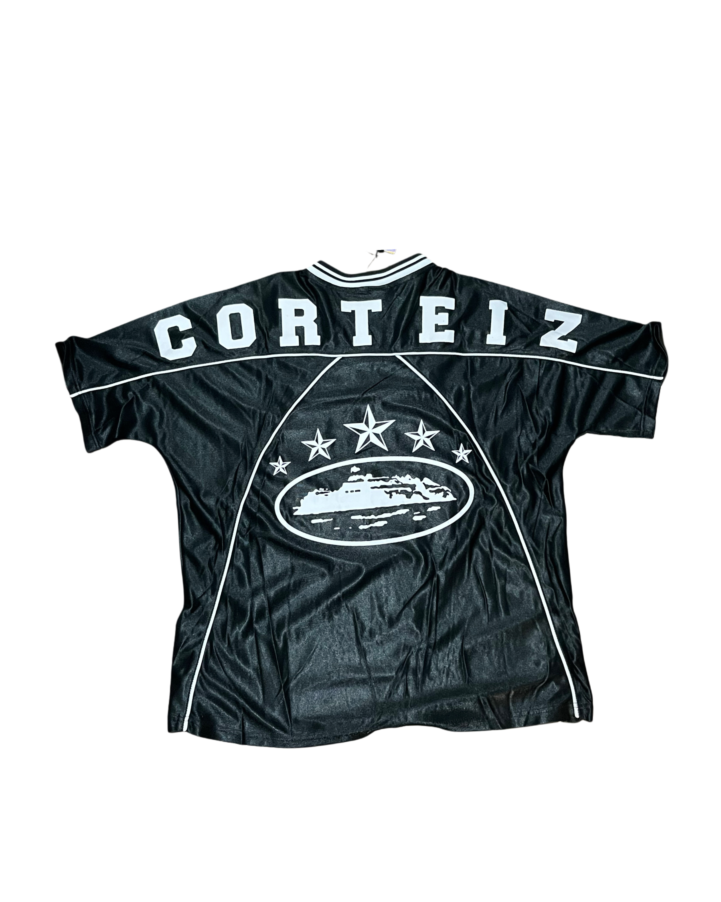 Corteiz Oversized Jersey Black