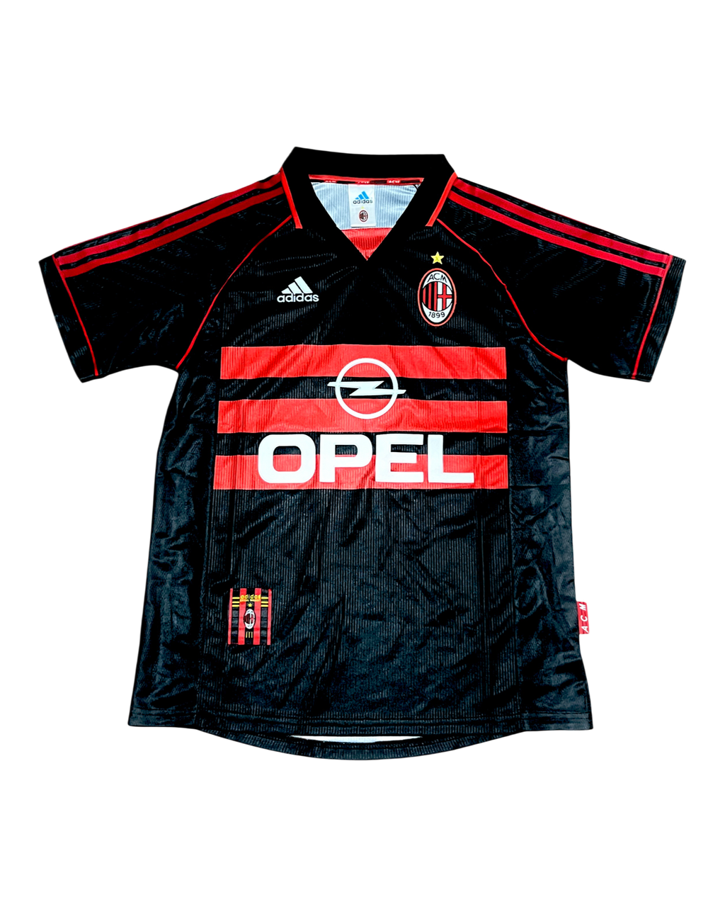 Vintage AC Milan Third Football Shirt 1999-2000 (Adidas - Opel)