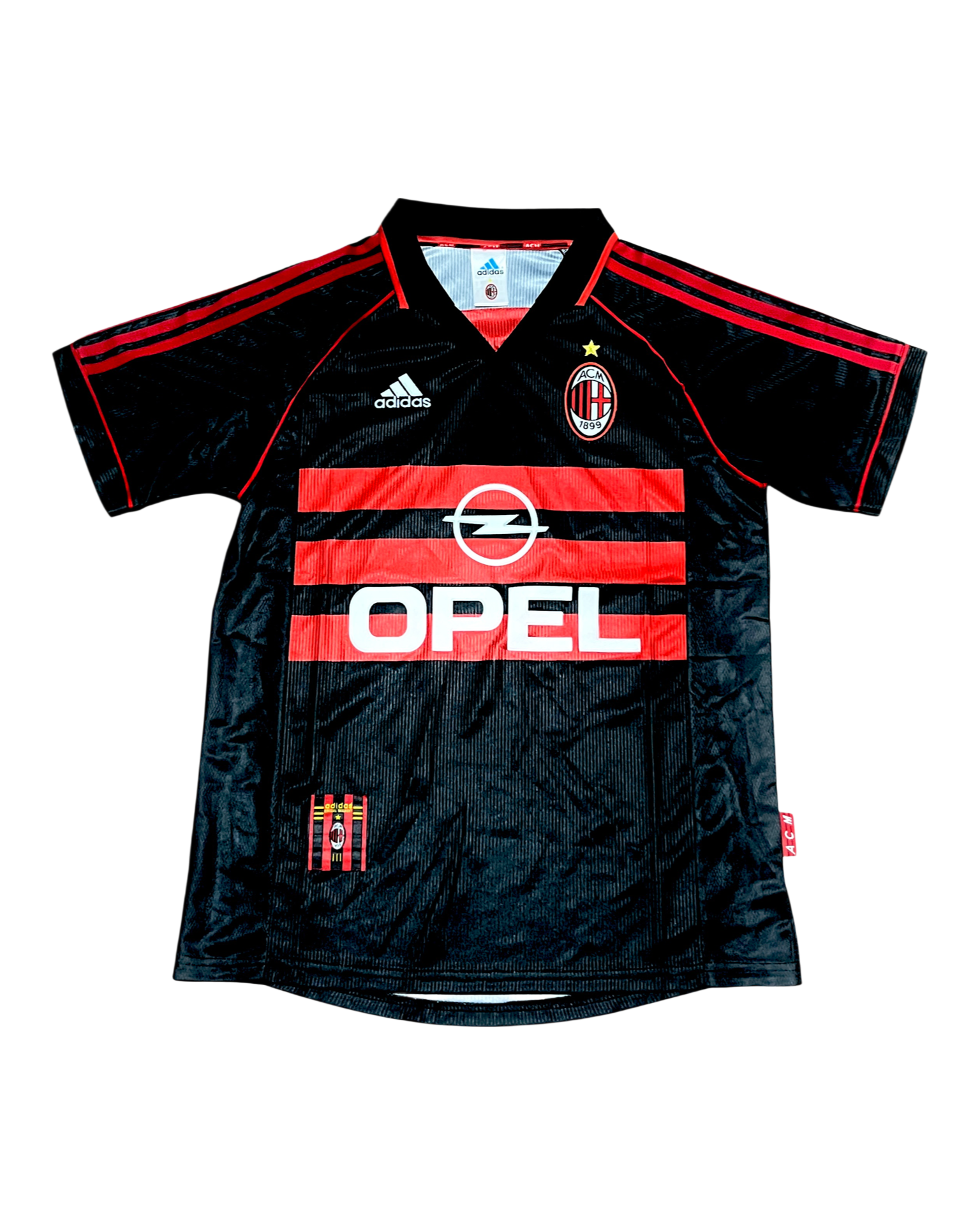 Vintage AC Milan Third Football Shirt 1999-2000 (Adidas - Opel)