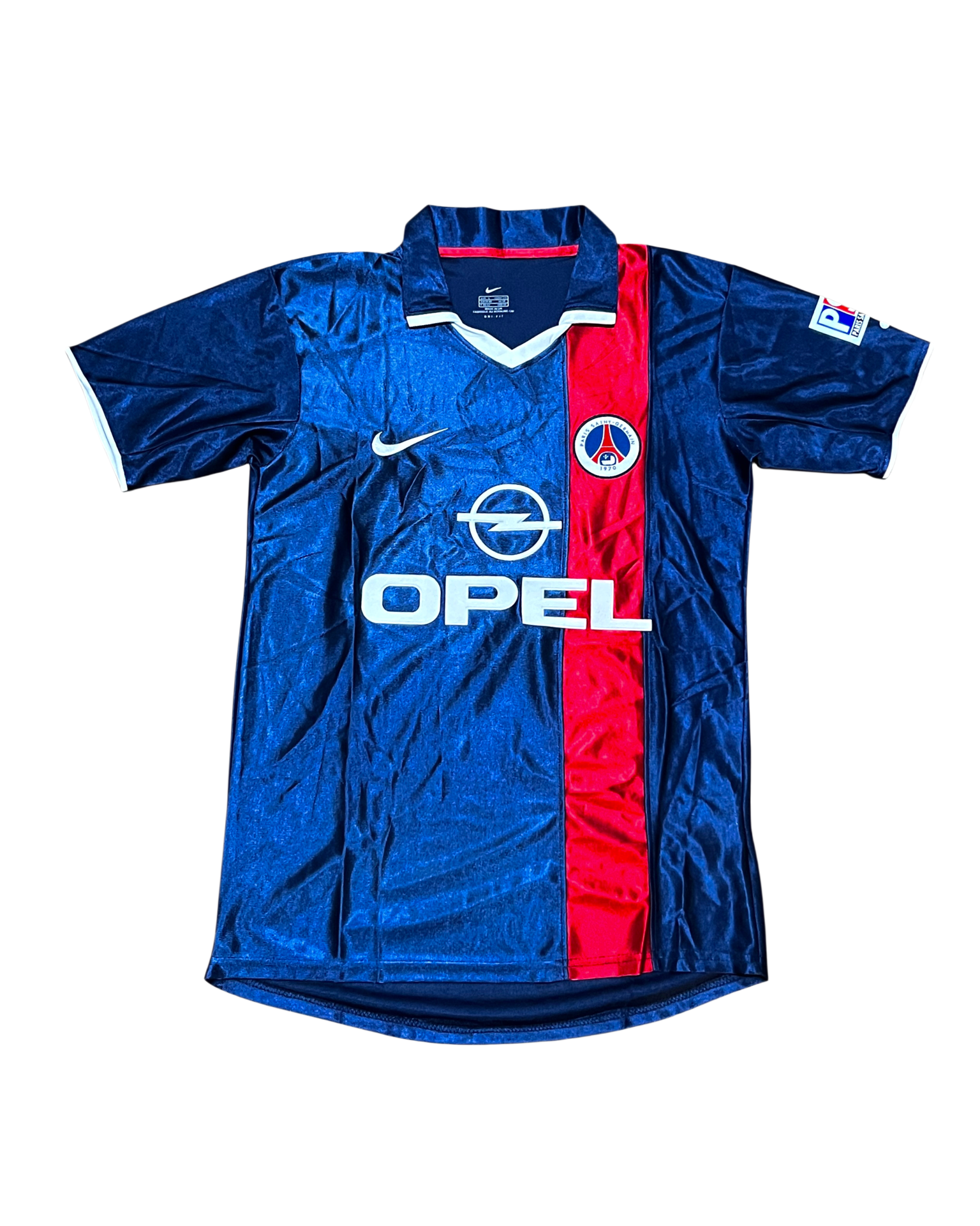 Vintage Paris Saint-Germain Home Football Shirt 2000-2001 (Nike - Opel)