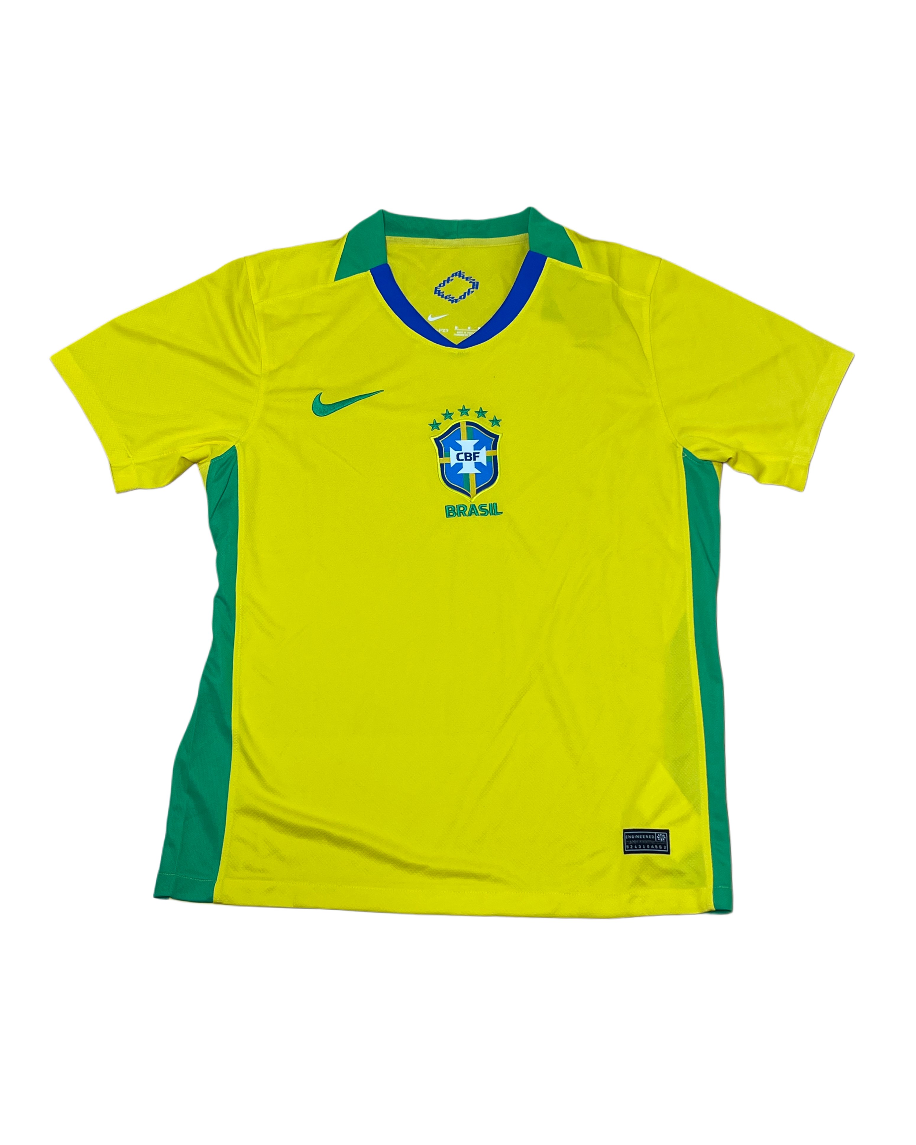 Brazil National Team Home Jersey – Yellow & Green
