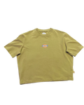 Dickies olive green Crop T-Shirt