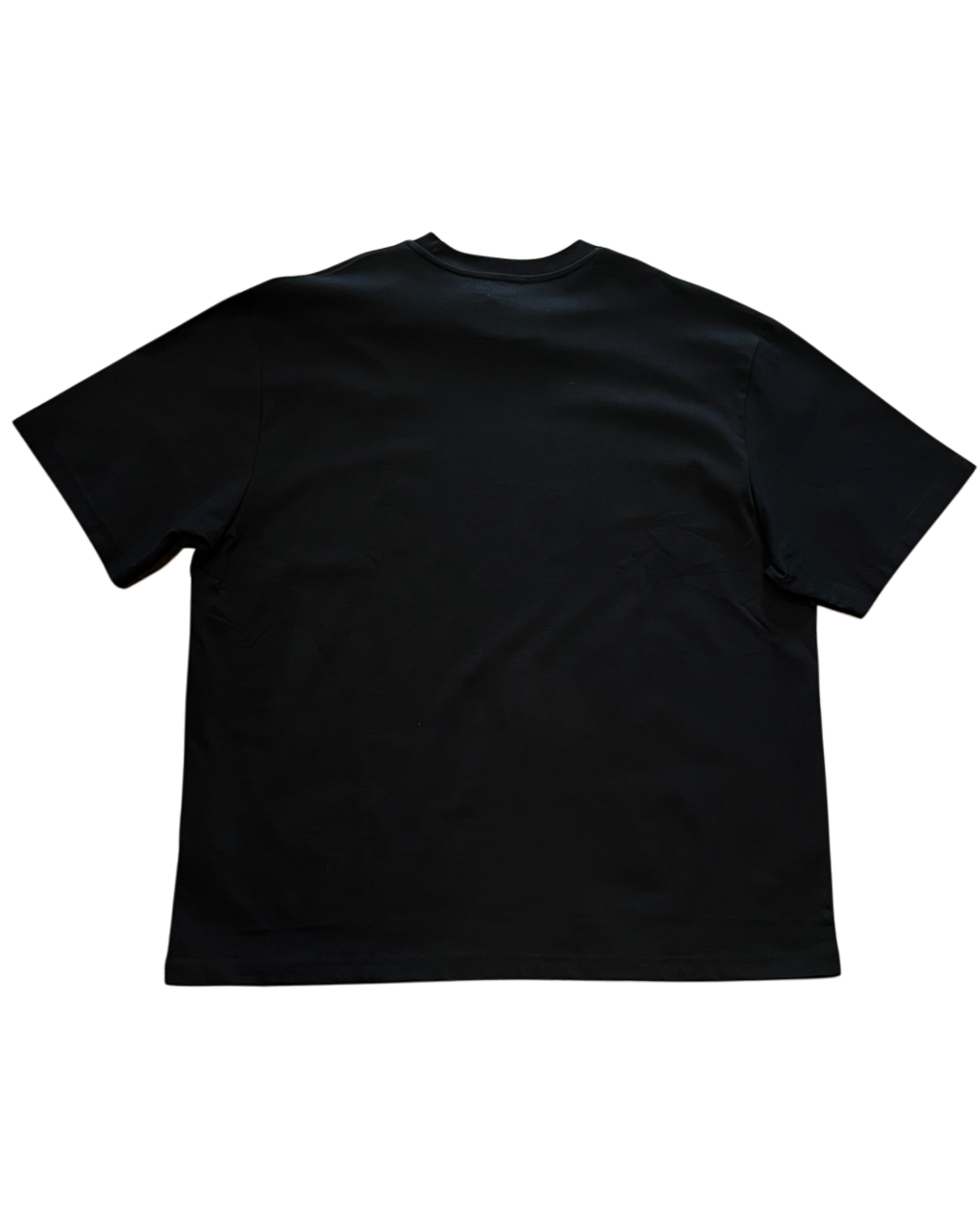 Sohigh Distorted Logo Oversized T-Shirt - Black