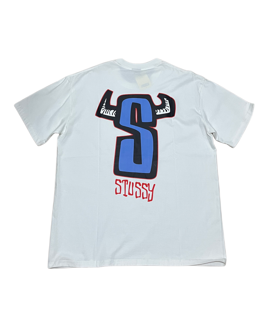 Stussy Horns Graphic Tee - White
