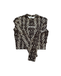 Dickies Long Sleeve Top – Brown Snake Print