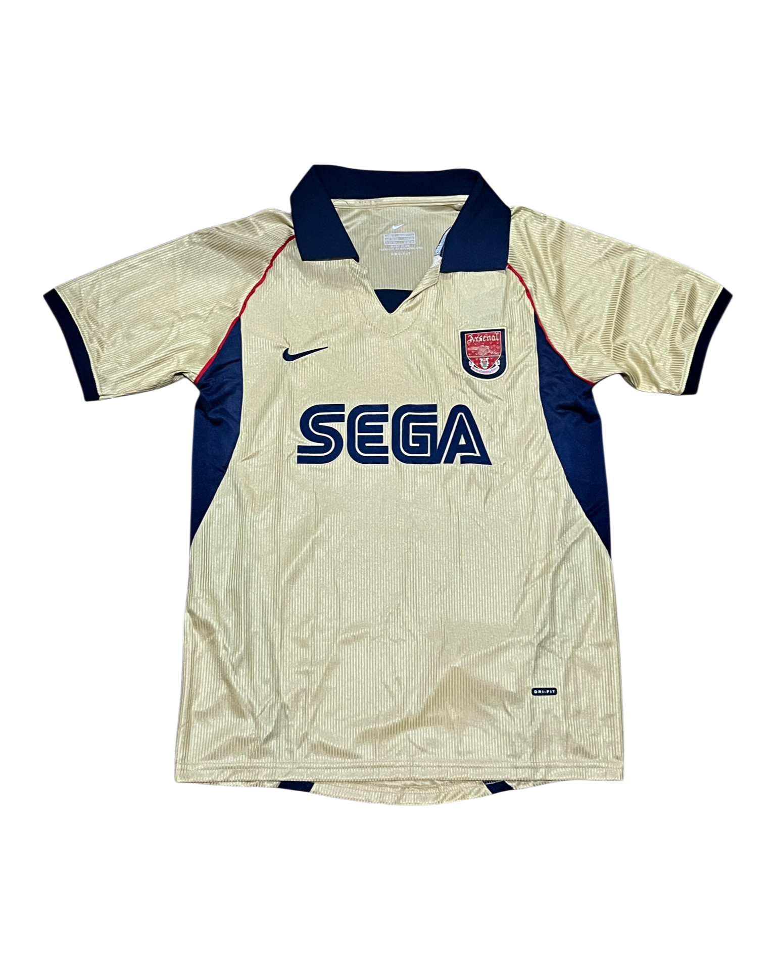 Vintage Arsenal Away Football Shirt 1999-2001 (Nike - SEGA)