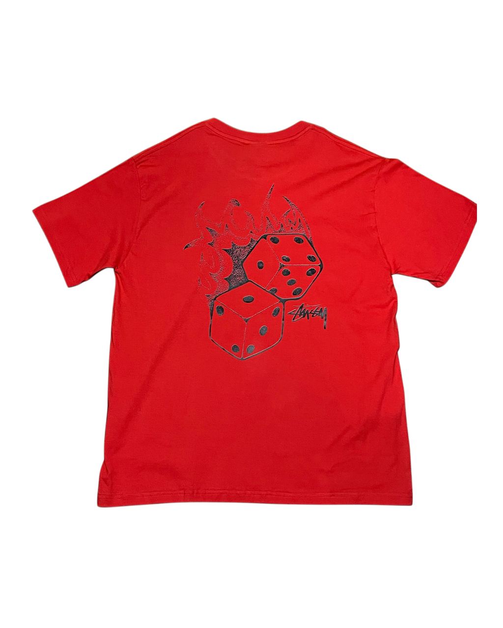 Stüssy Fire Dice T-Shirt -Red