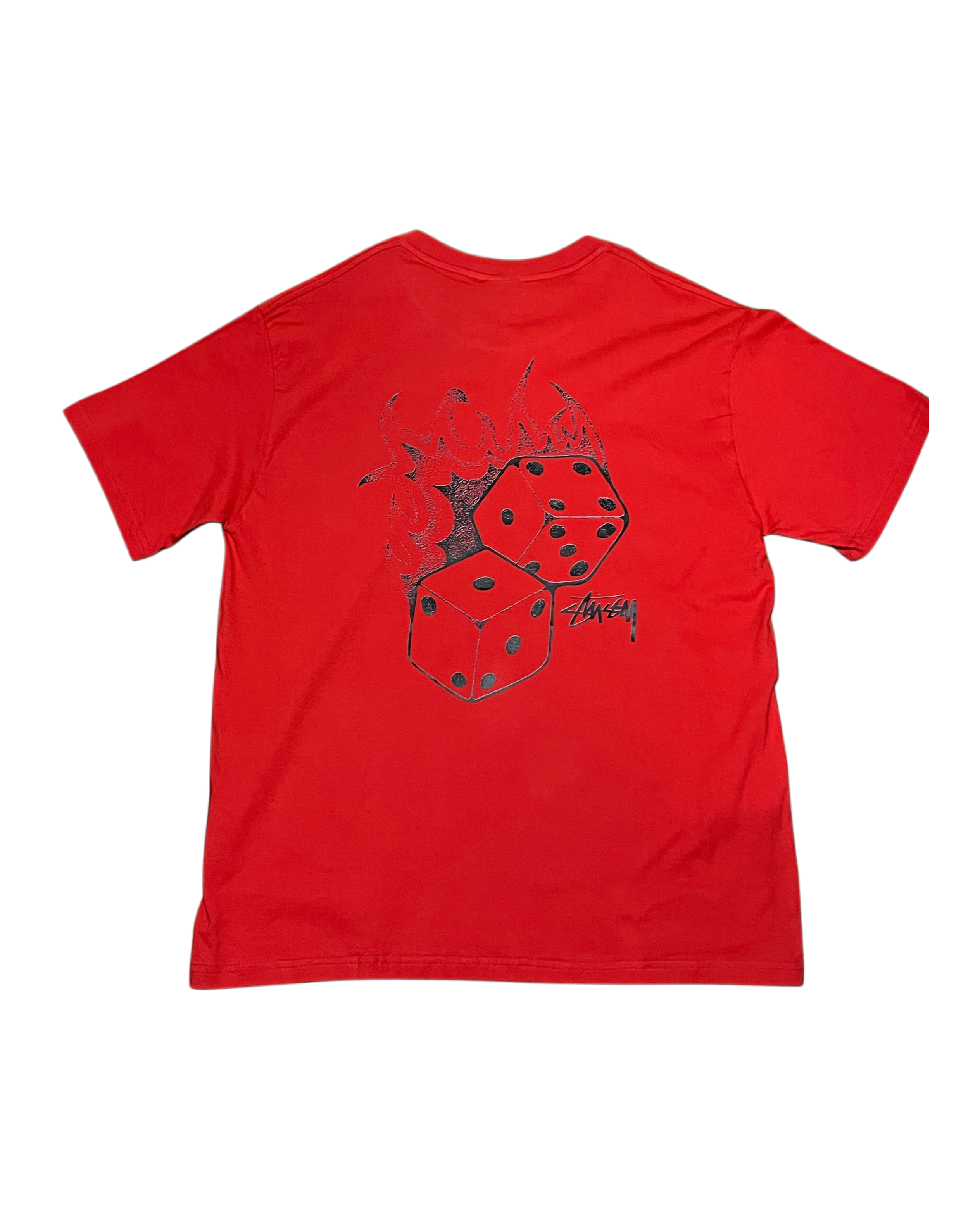 Stüssy Fire Dice T-Shirt -Red