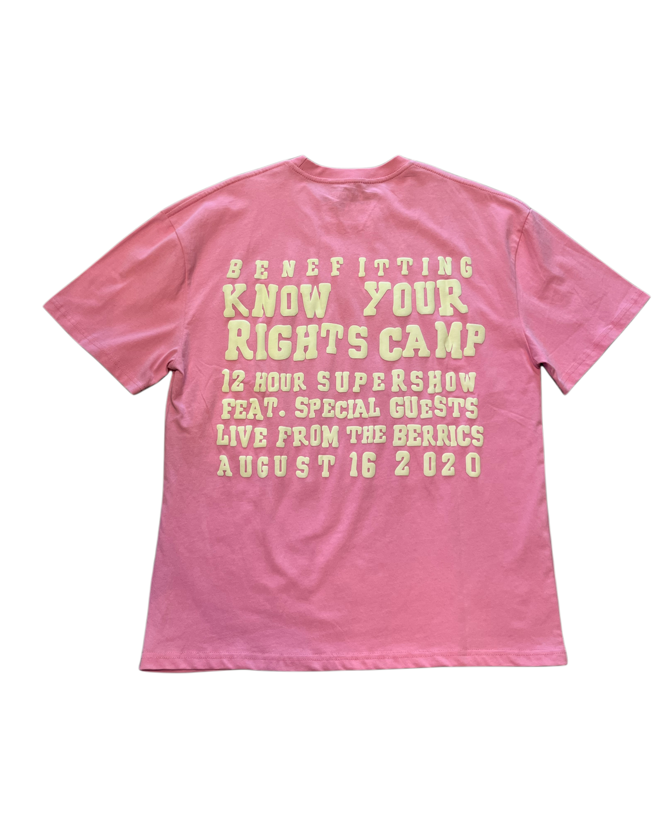 Cactus Plant Flea Market x Kerwin Frost Telethon T-Shirt - Pink