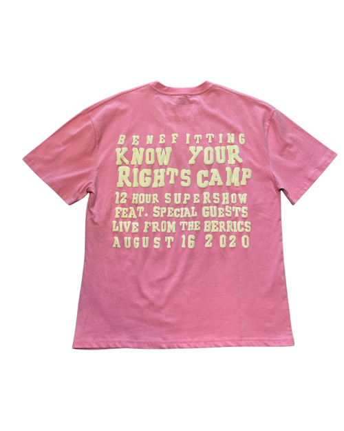 Cactus Plant Flea Market x Kerwin Frost Telethon T-Shirt - Pink