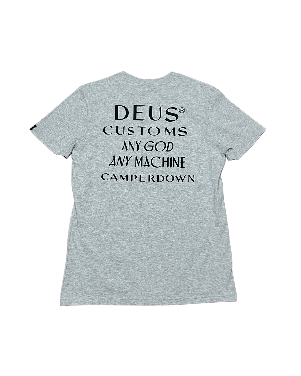 Deus Ex Machina Camperdown Address Tee - Grey