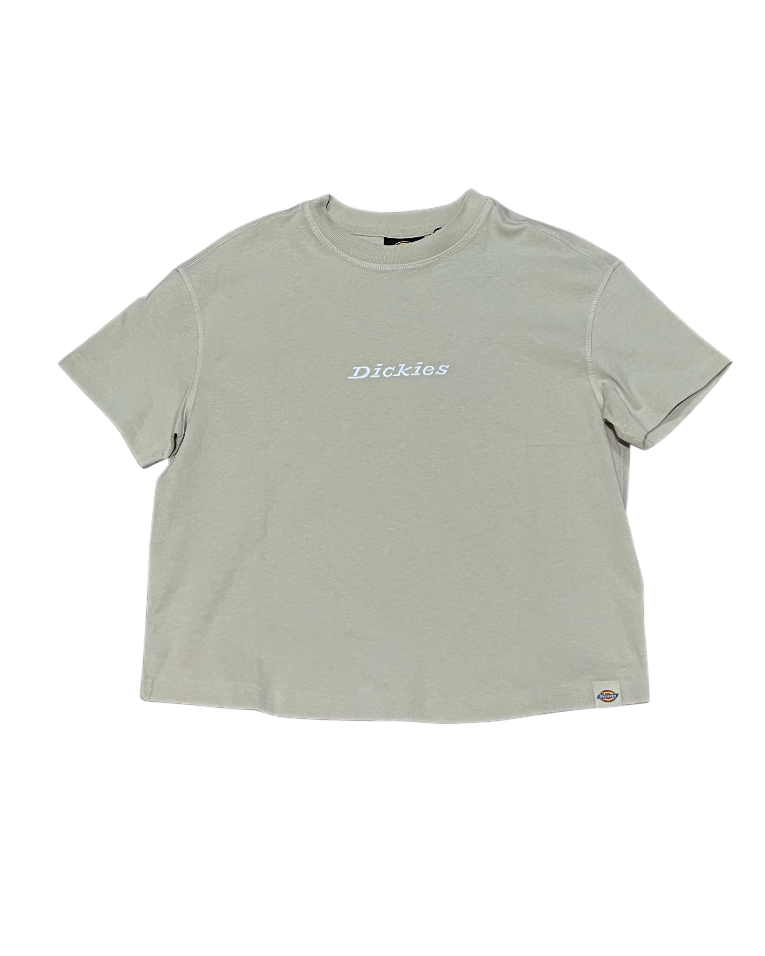 Dickies Loretto Cropped T-Shirt -Beige