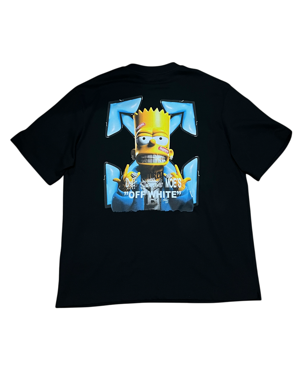 Off-White Bart Simpson T-Shirt -Black