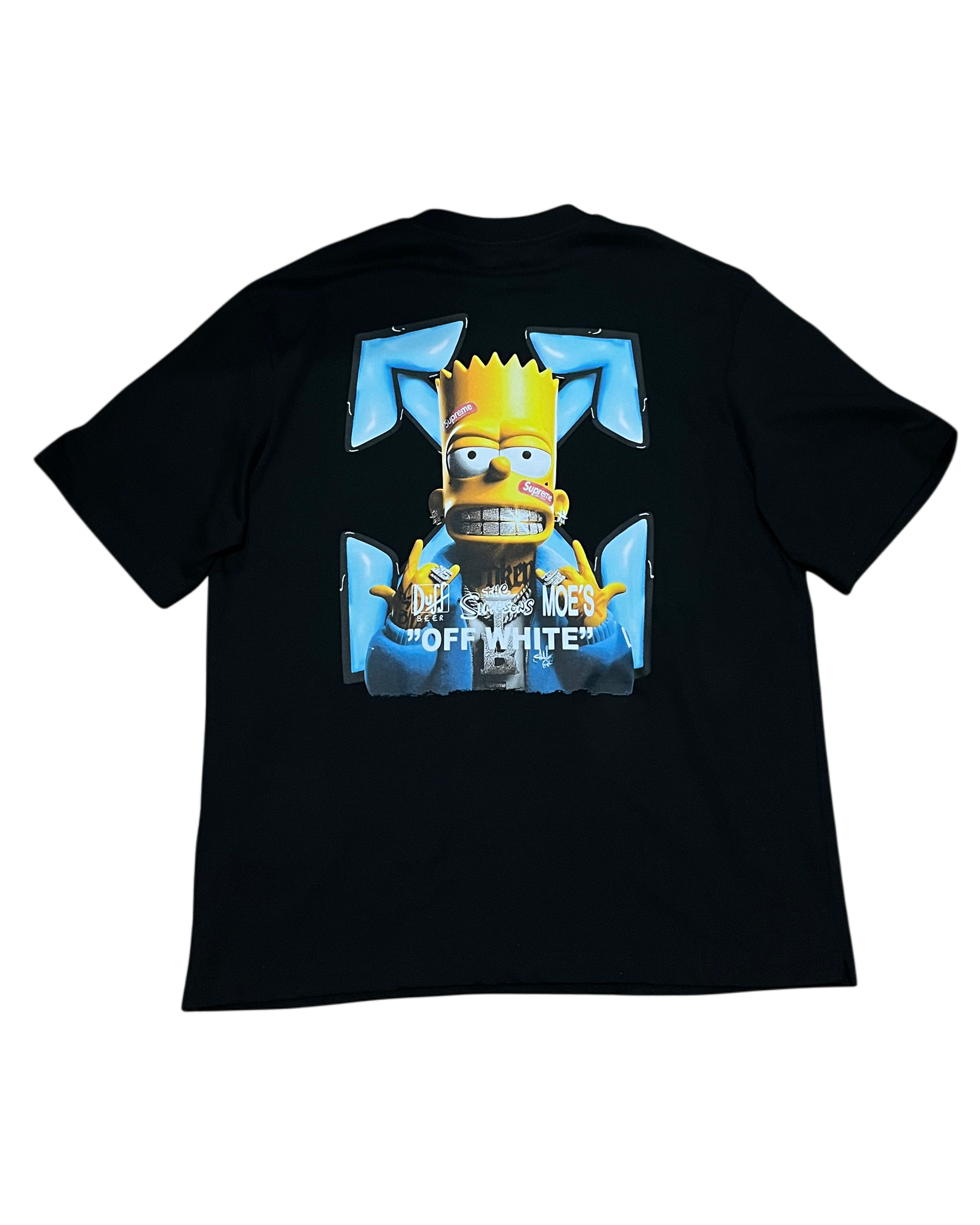 Off-White Bart Simpson T-Shirt -Black