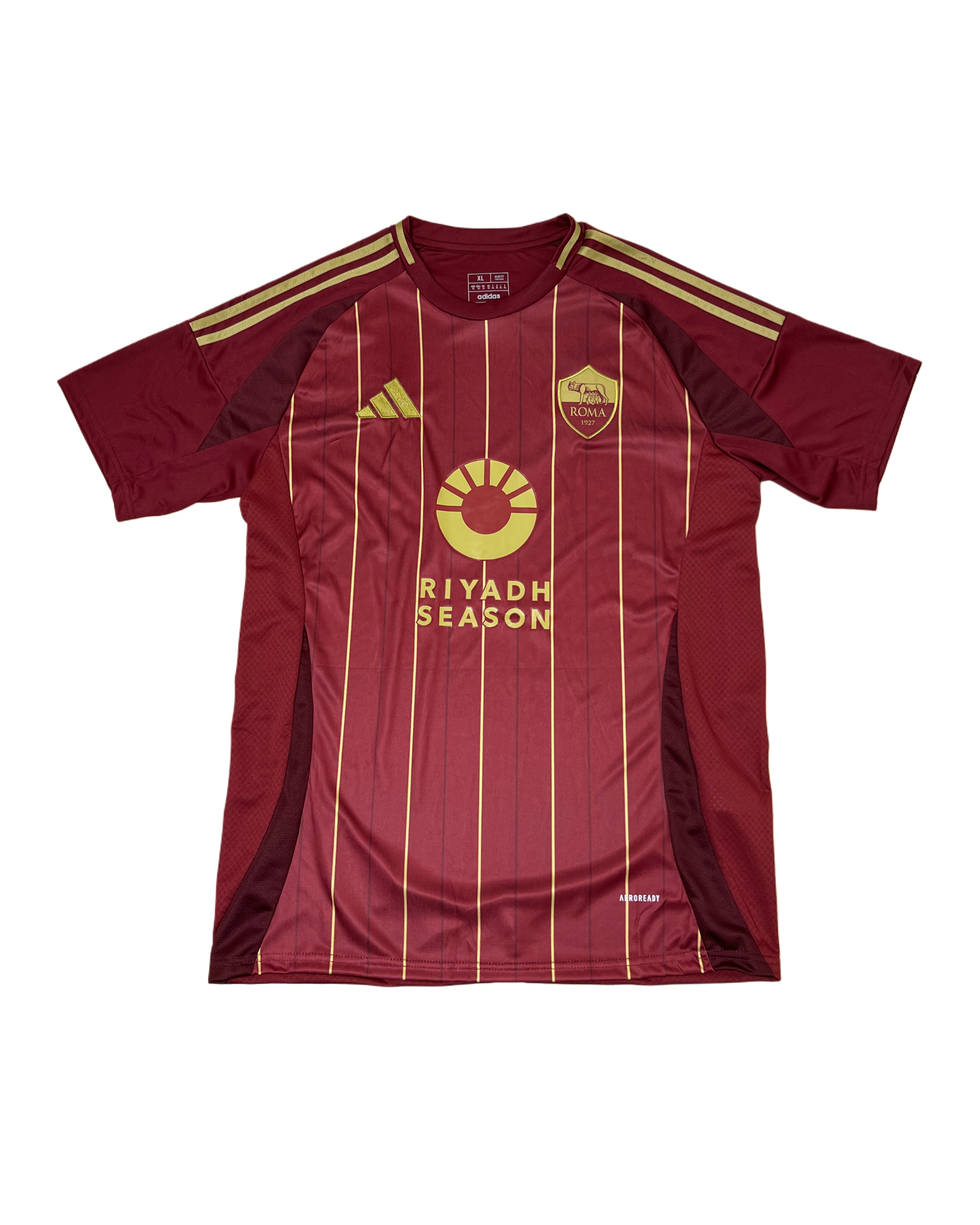 AS Roma Home Jersey 2023/24 – Red & Gold Adidas Shirt