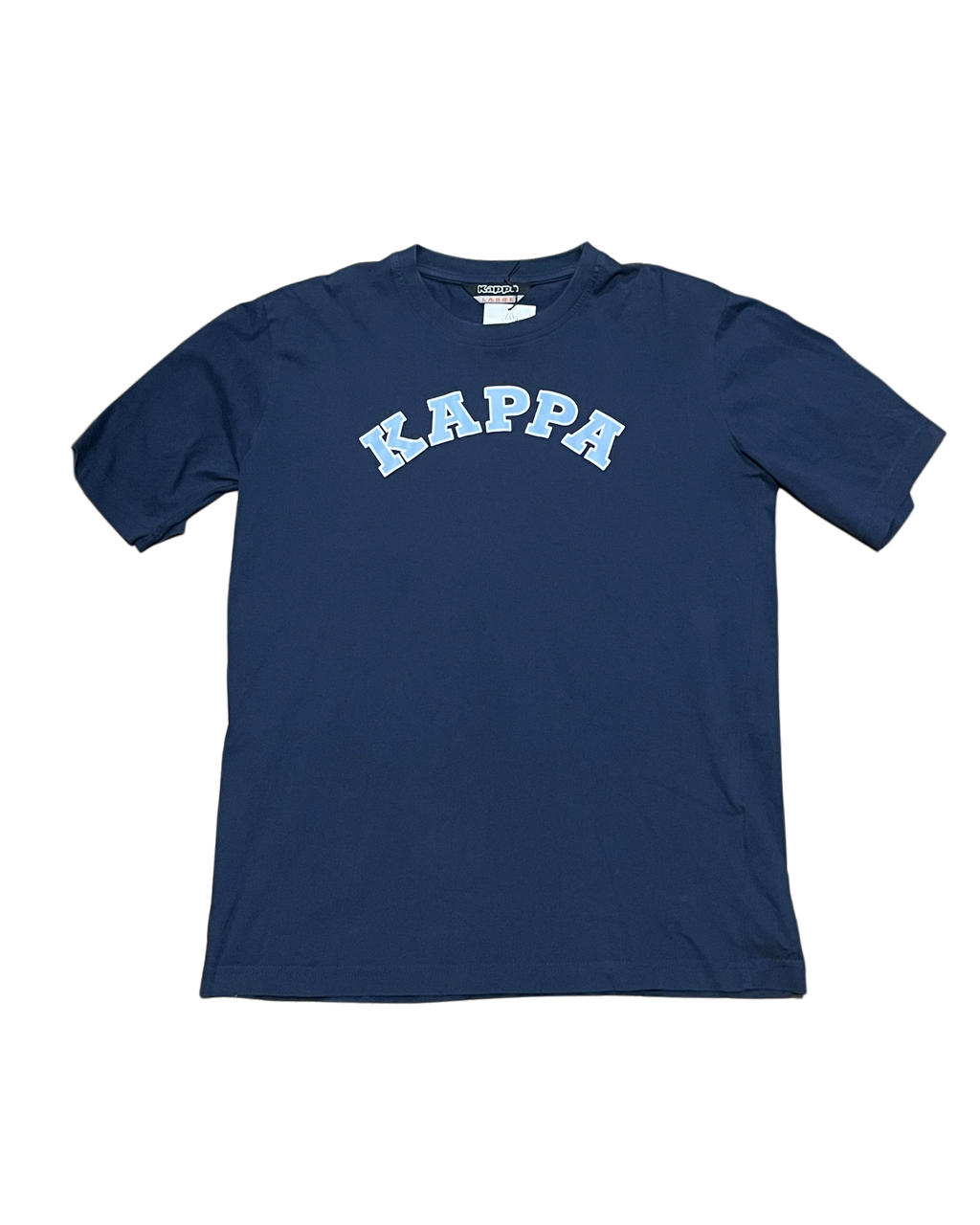 Kappa Varsity Arched Logo Tee - Navy Blue