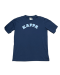 Kappa Varsity Arched Logo Tee - Navy Blue