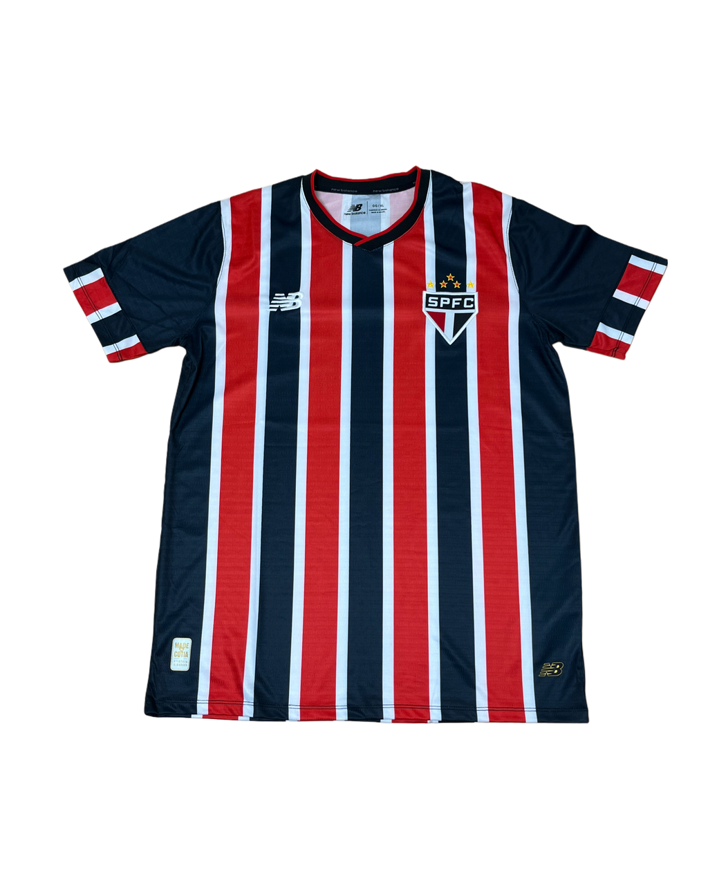 São Paulo FC Home Jersey – Red, White & Black
