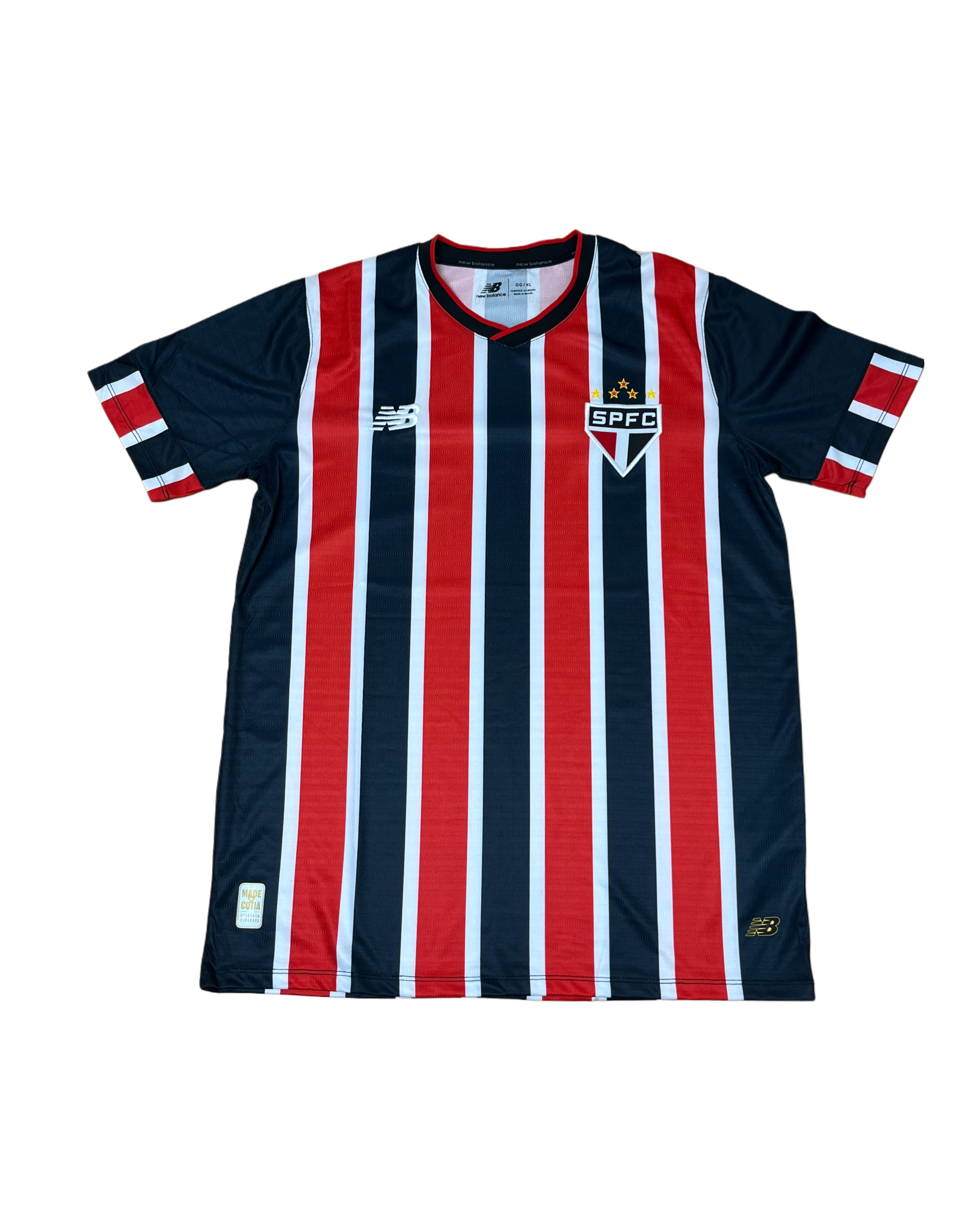 São Paulo FC Home Jersey – Red, White & Black