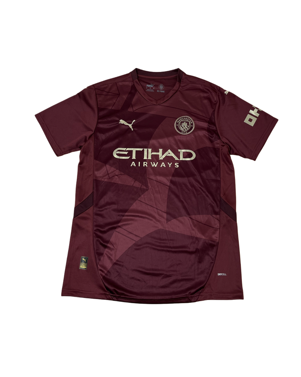 Official Manchester City F.C. Away Jersey Burgundy – Puma