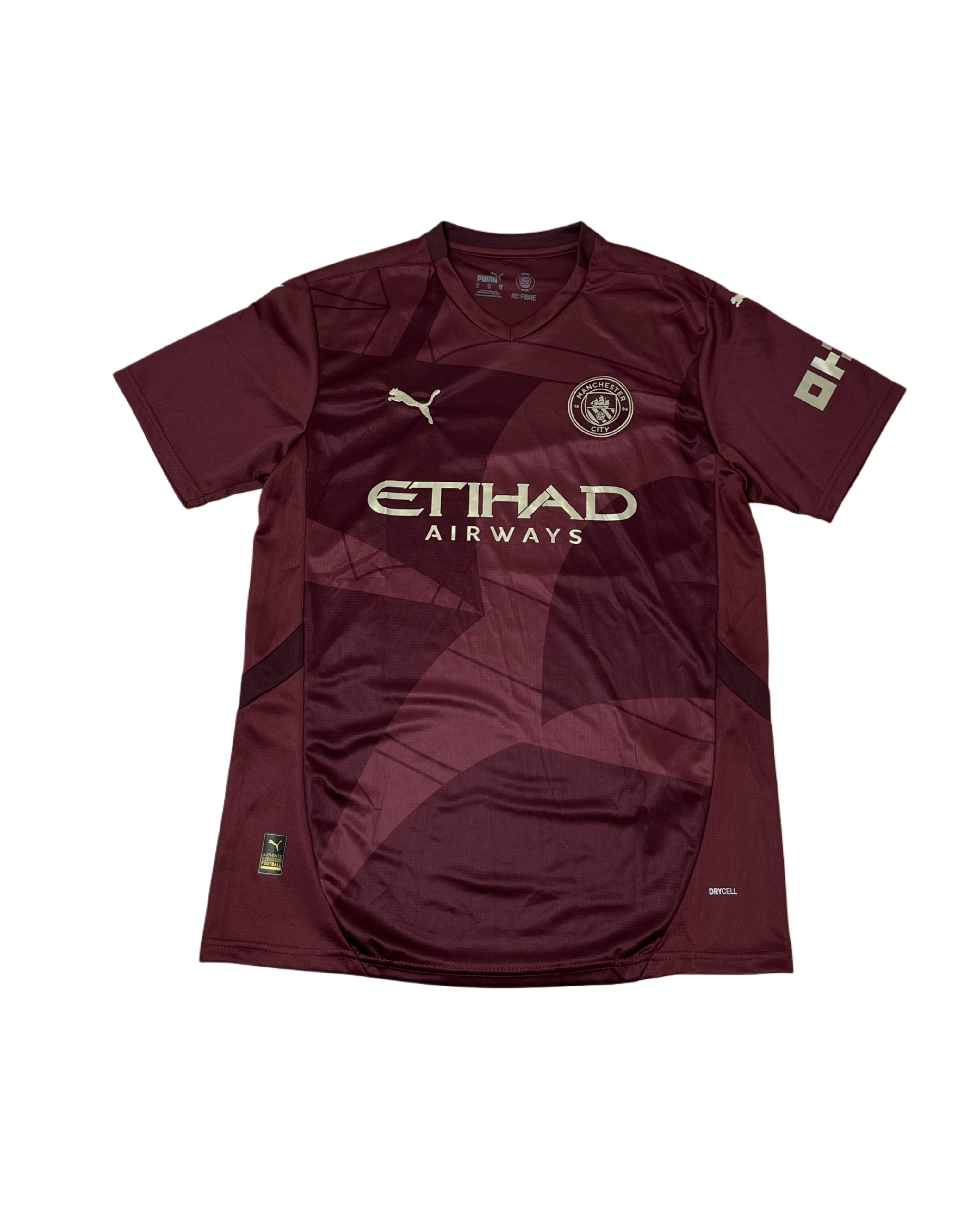 Official Manchester City F.C. Away Jersey Burgundy – Puma