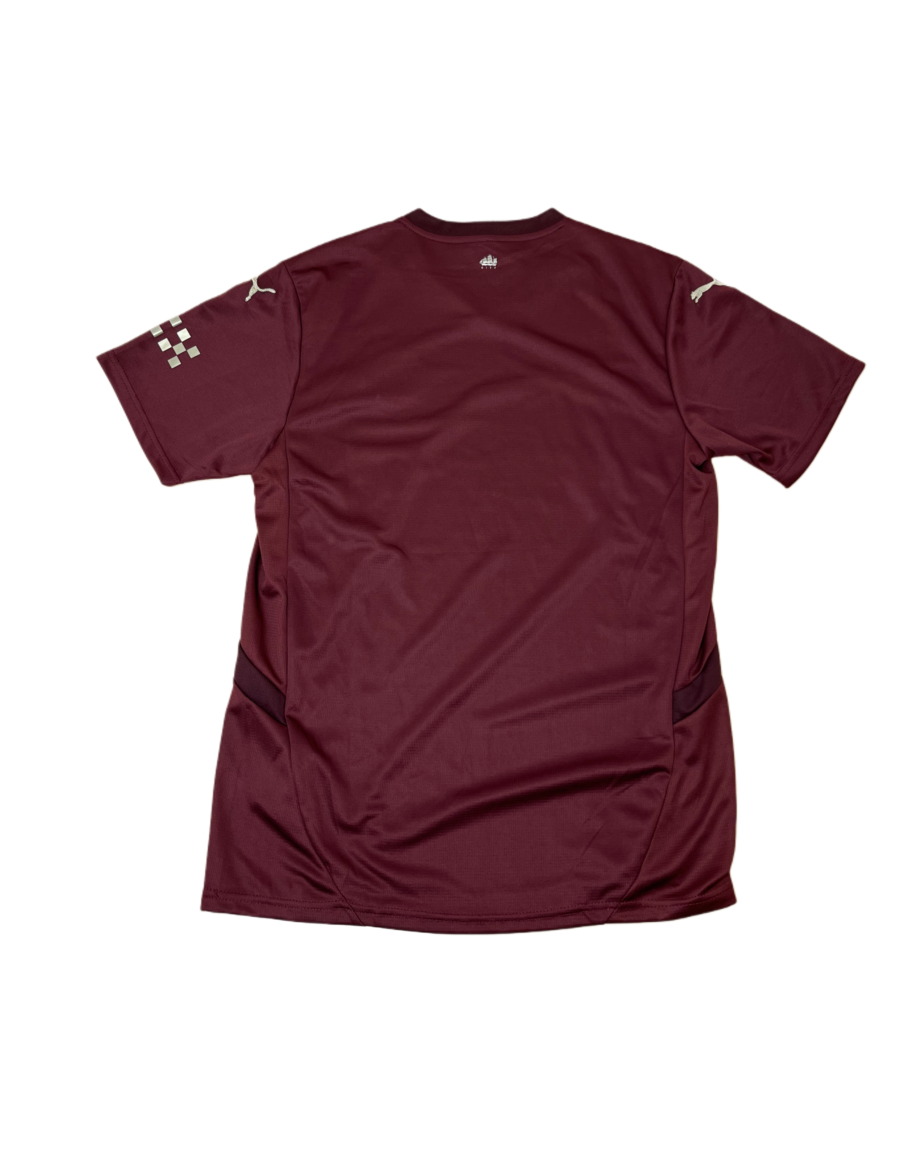 Official Manchester City F.C. Away Jersey Burgundy – Puma