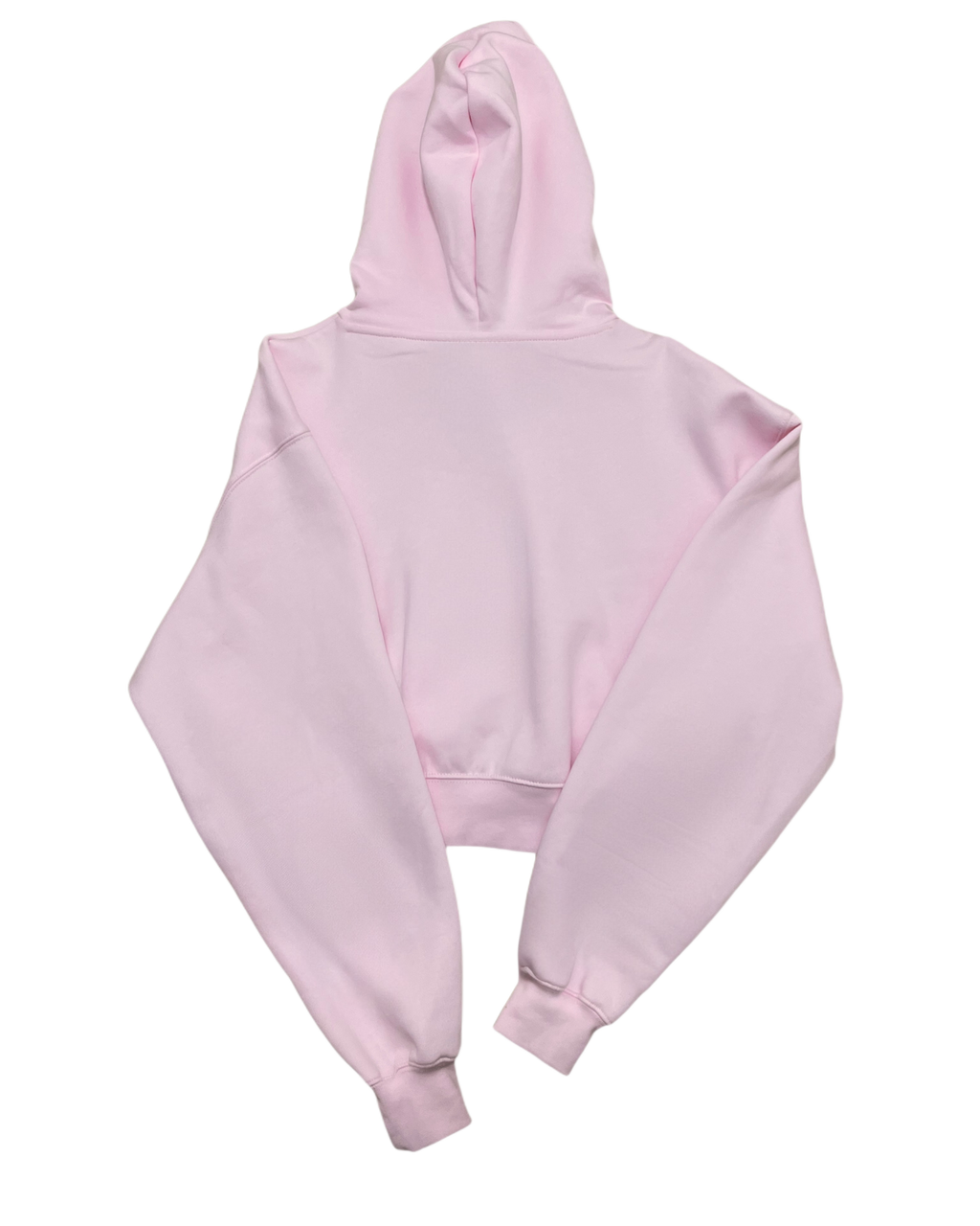 HOODRICH Cropped Pink Hoodie