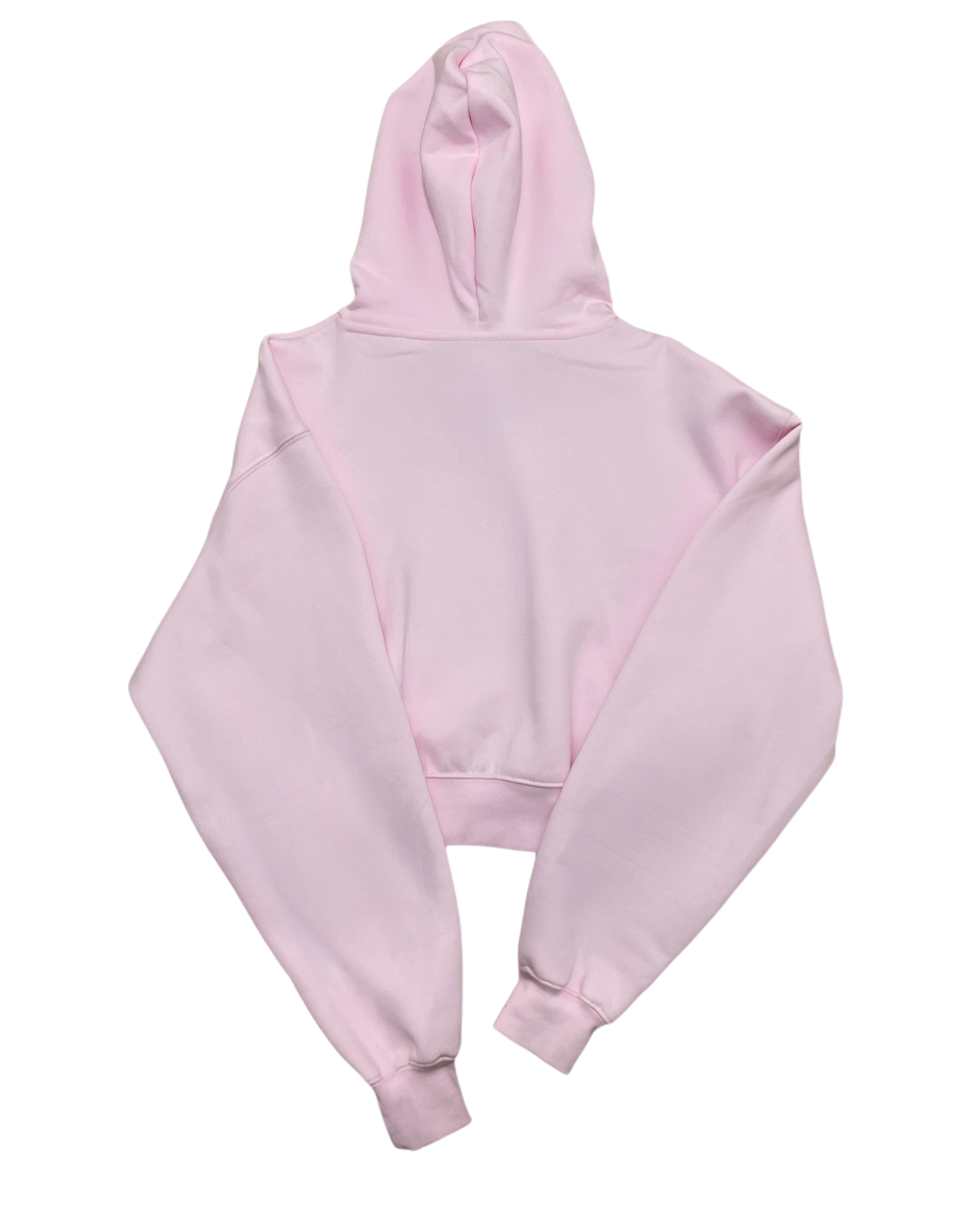 HOODRICH Cropped Pink Hoodie