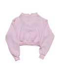 HOODRICH Cropped Pink Hoodie
