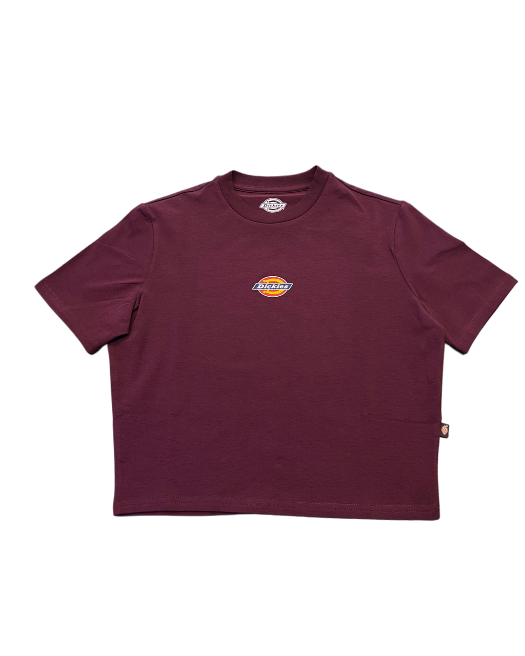 Dickies Burgundy Crop T-Shirt