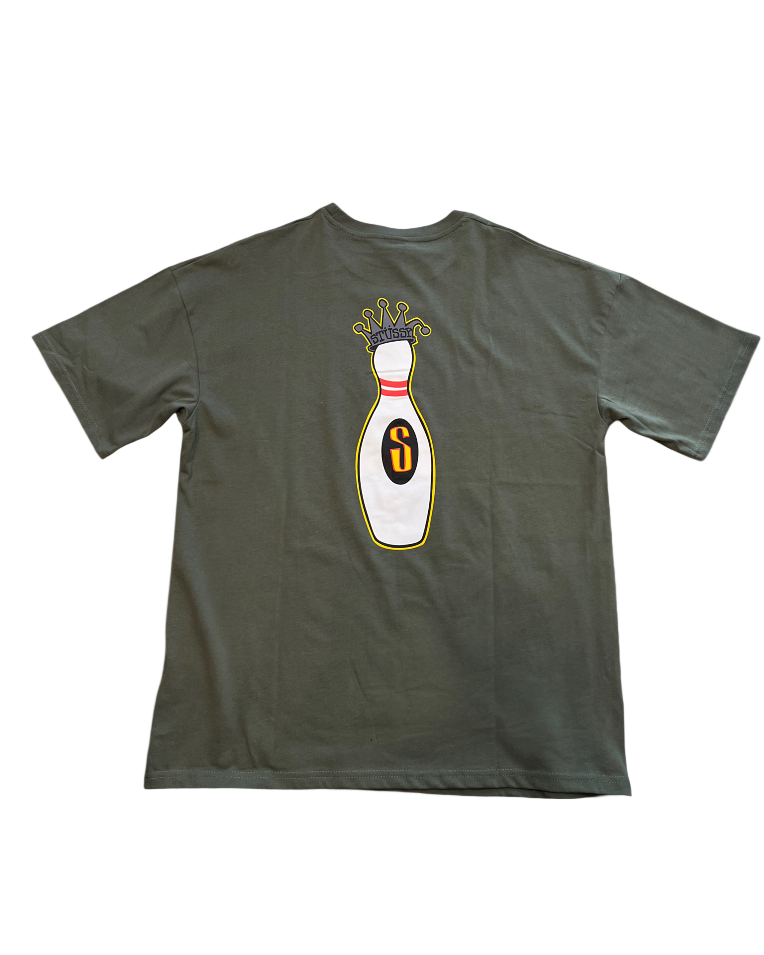 Stüssy Graphic T-Shirt – Olive Green