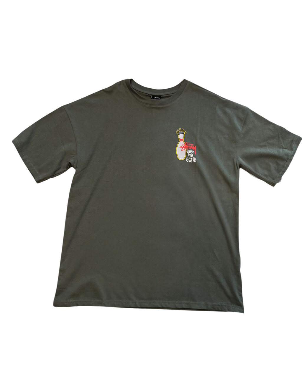 Stüssy Graphic T-Shirt – Olive Green