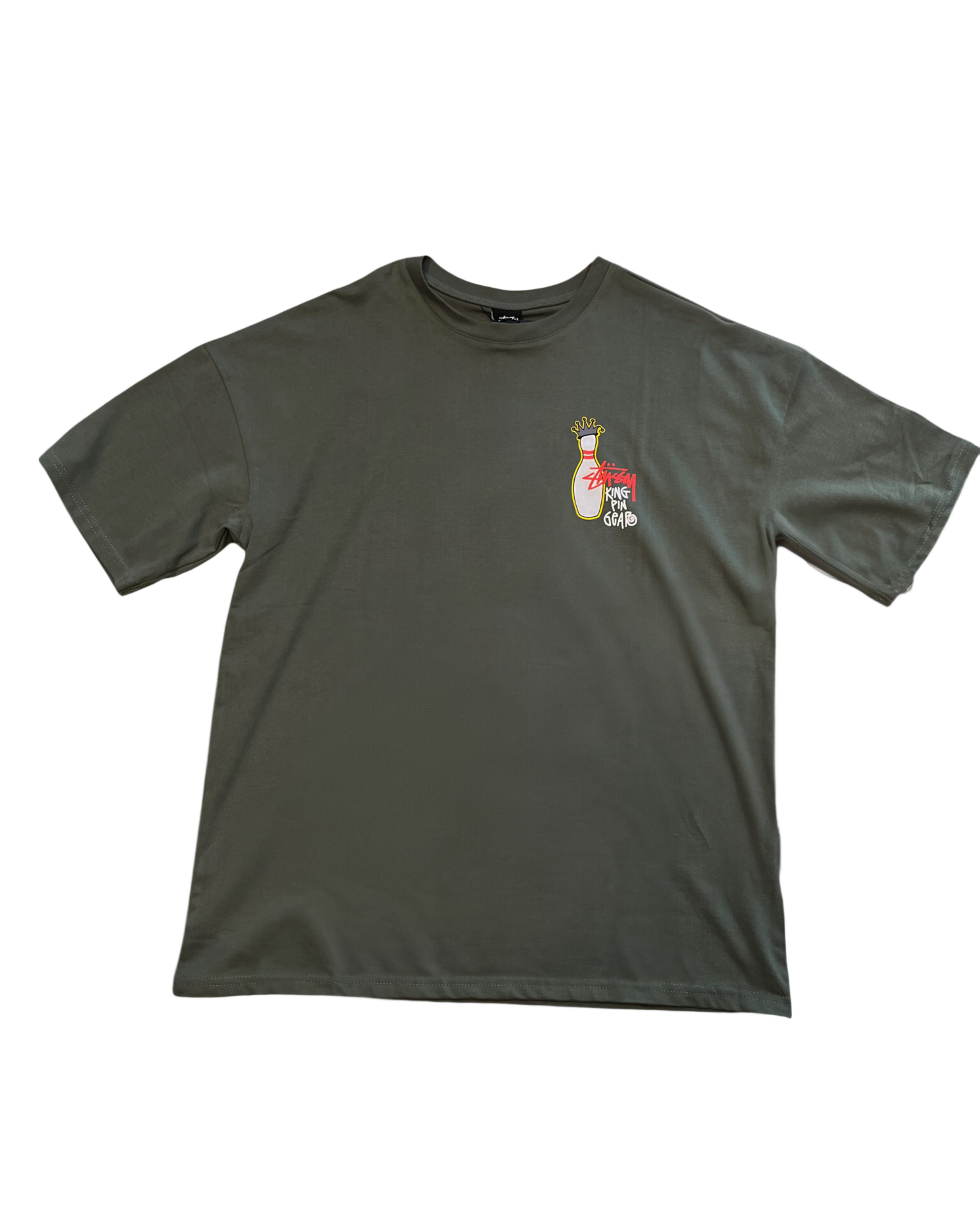 Stüssy Graphic T-Shirt – Olive Green
