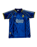 Real Madrid Third Jersey 1998/99 – Blue & Gold Adidas Shirt