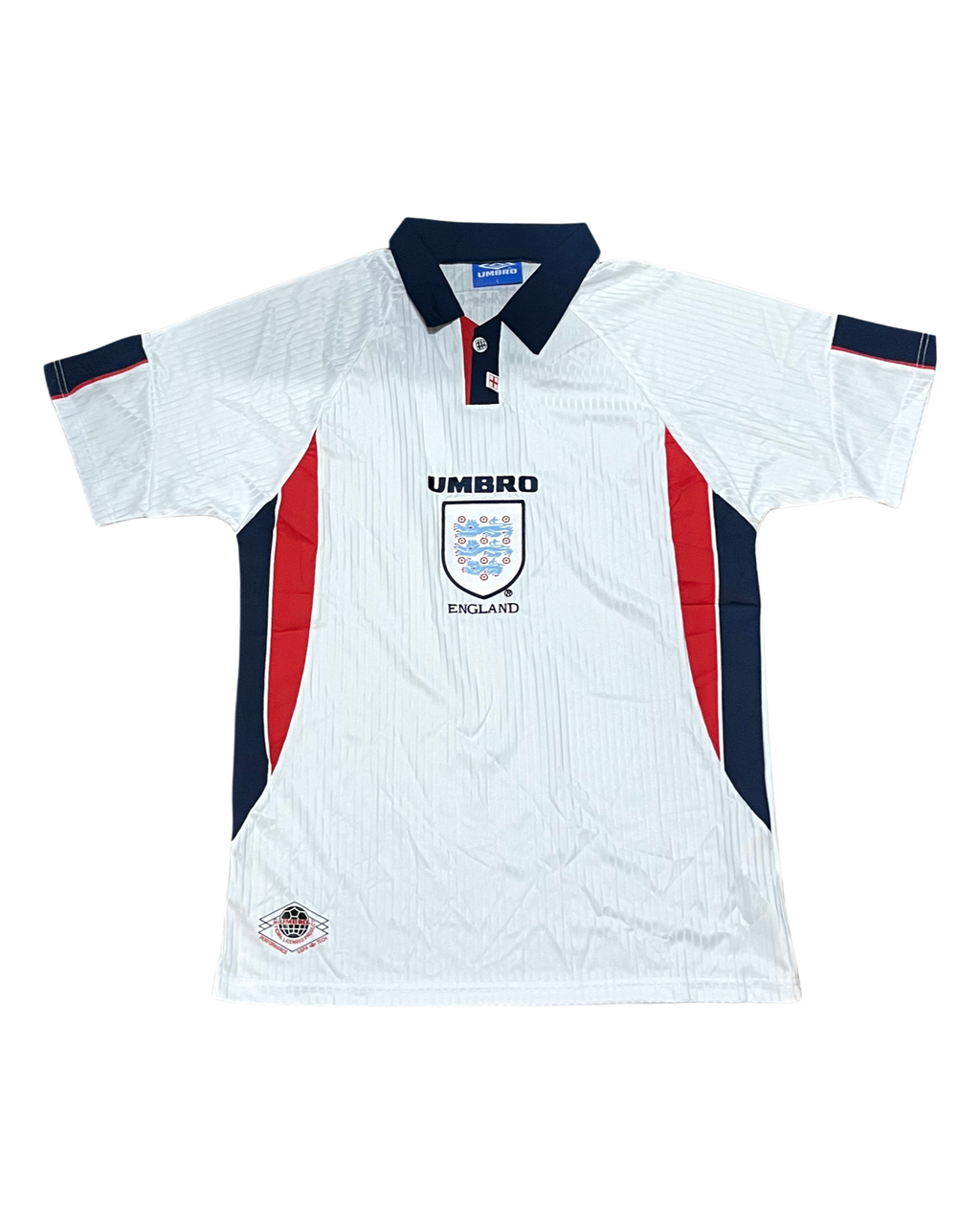Vintage 1997-1999 England Home Football Shirt - Umbro World Cup 1998