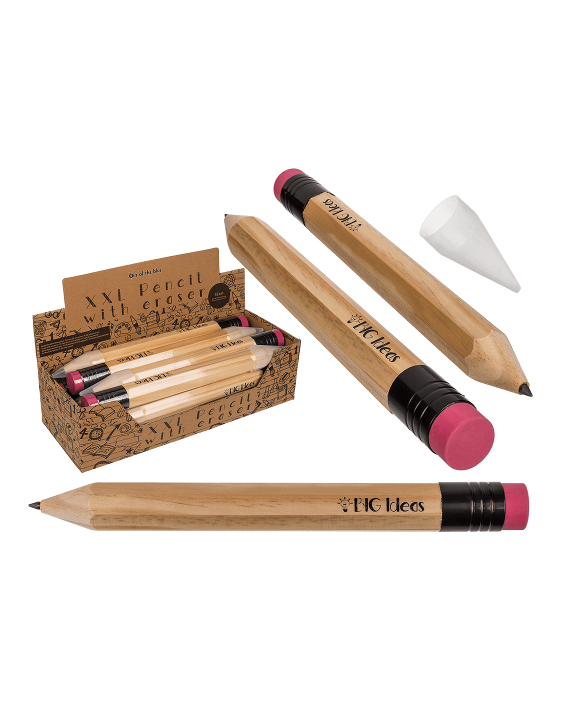 Giant pencil with eraser, Big Ideas,
