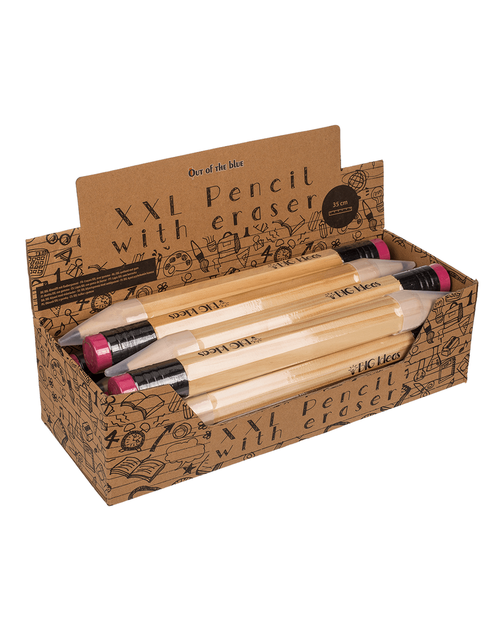 Giant pencil with eraser, Big Ideas,