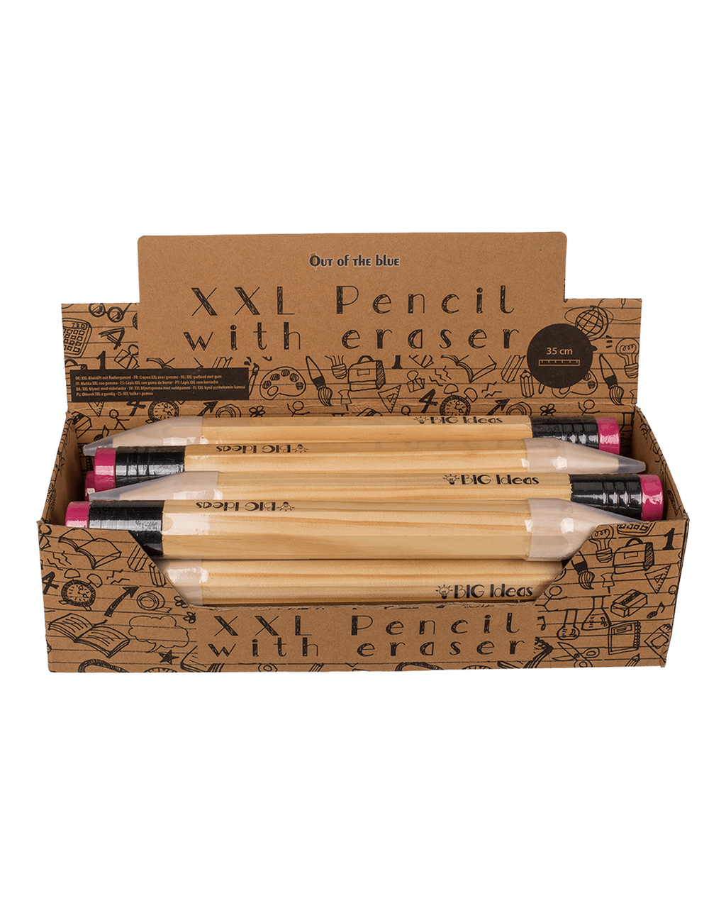 Giant pencil with eraser, Big Ideas,