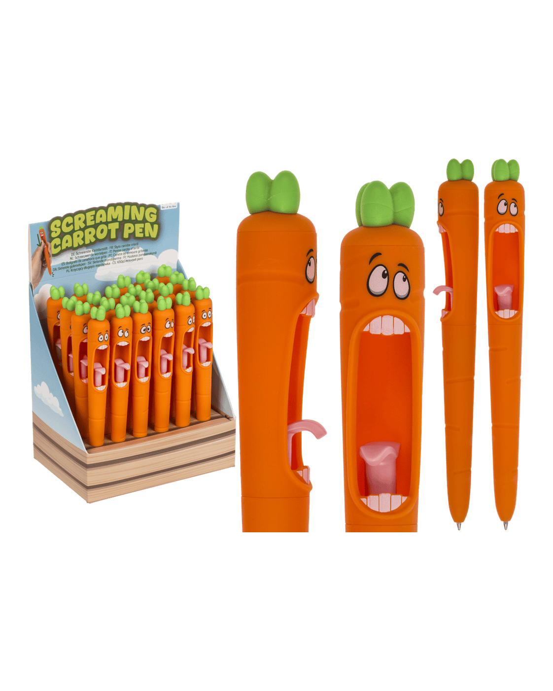 Pen, Screaming Carrot,