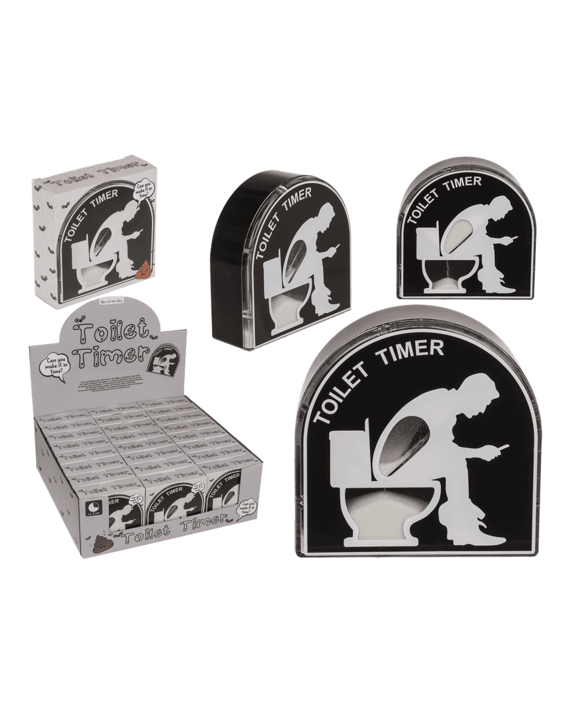 Plastic sand hour, Toilet Timer,