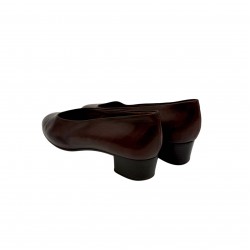 LORENZO BANFI LEATHER LOW HEELS